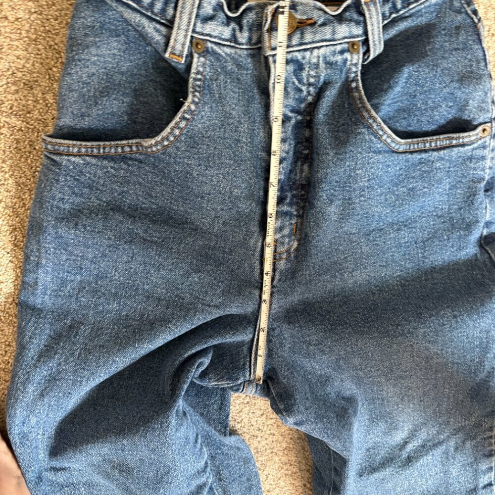 Retro Vintage Nevada high waisted mom jeans Bareback Size 8 Denim 90s Y2K - Picture 9 of 12